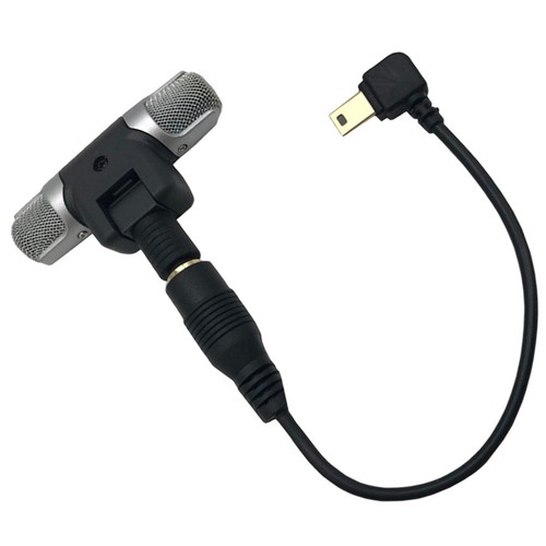 Microphone with adapter cable - with,